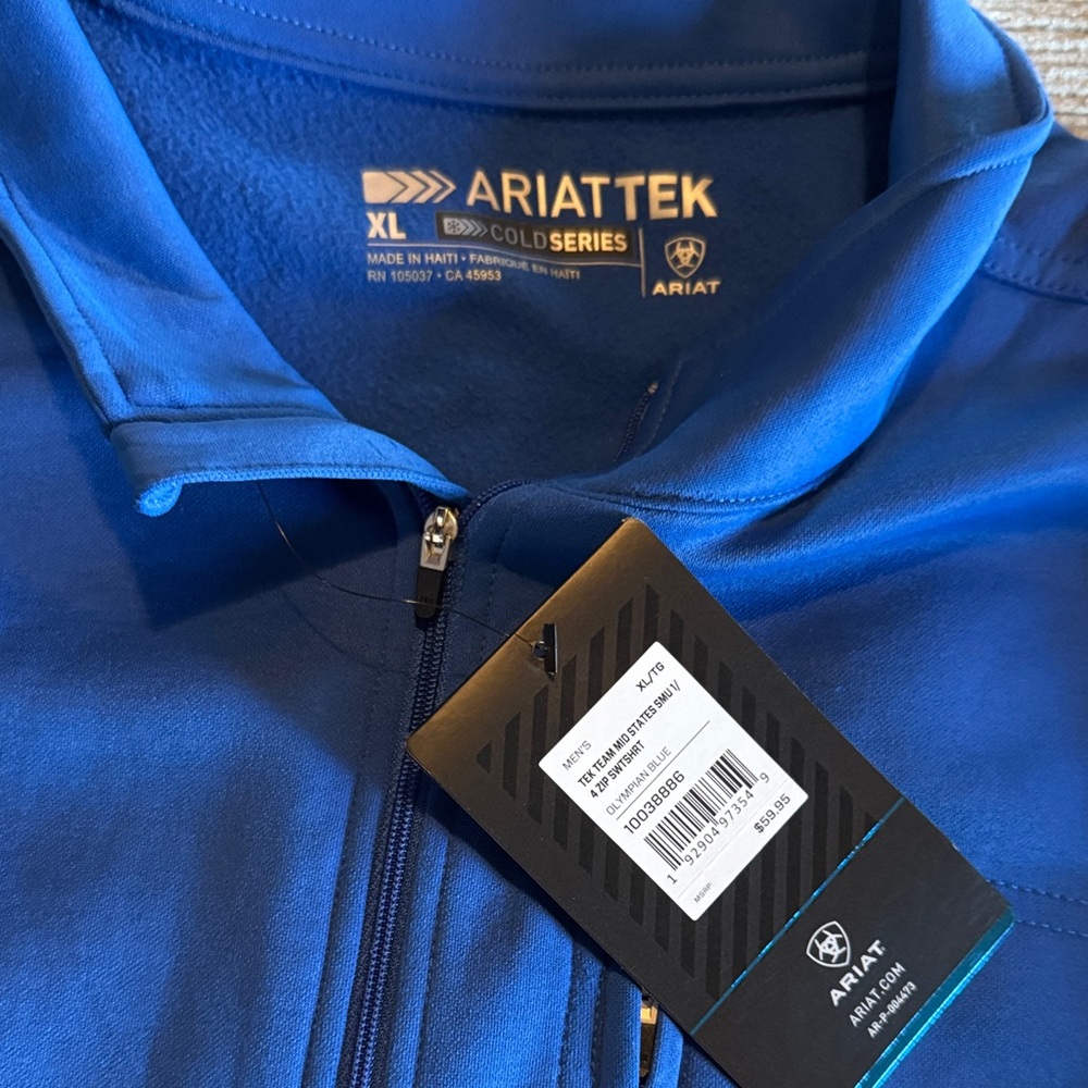 Ariat Men's Performance Jacket in Blue